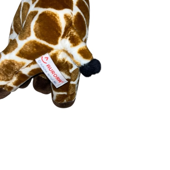 Giraffe plush 18” stuffed animal Aurora - Picture 4 of 5